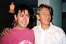 Alan Cumming and Ian McKellen after the show