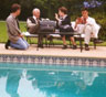 Pool scene