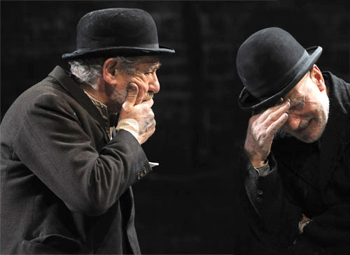 Ian McKellen and Patrick Stewart  in Waiting for Godot