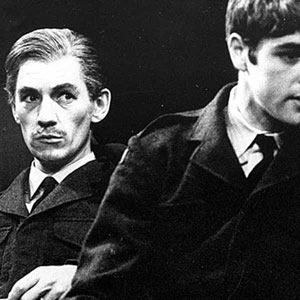 1970, CHIPS WITH EVERYTHING: Ian McKellen (Corporal Hill) and Richard Morant  