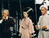 James Whale (Ian McKellen), Elsa Lanchester (Rosalind Ayres), and Ernest Thesinger (Arthur Dignam) recreate The Bride of Frankenstein.