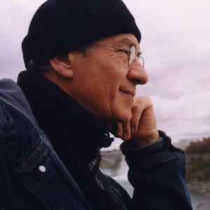 Pondering Niagara Falls while on break from shooting X-MEN