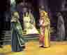 Therefore we banish you our territories. (I.3.139)<BR><BR>
Paul Hardwick (Gaunt), Ian McKellen (Richard 2), Andrew Crawford (Bishop), Stephen Greif  (Mowbray), Robert Eddison (York)