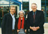 With Sir Edmund Hillary and Lady Hillary, Wellington