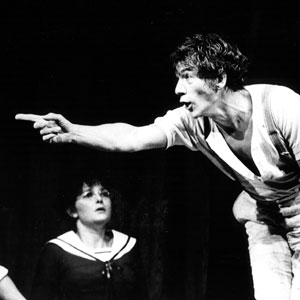 L to R: Karl Johnson (Dr. Triletzky), Abigail McKern (Marya Yefimovna), Ian McKellen (Platonov)