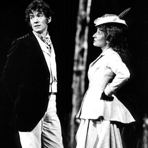 With Charlotte Cornwell (Anna Petrovna)