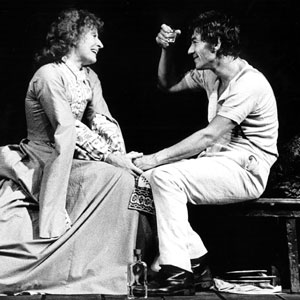 With Charlotte Cornwell (Anna Petrovna)