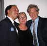 Brian Cheu (Director LGBT Community Center), Sharon Gless (Queer as Folk, Cagney & Lacey) and Ian McKellen