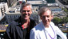 With Steve Thomson (physical therapist on LORD OF THE RINGS and X-MEN 2) on top of City Hall overlooking SF Pride celebration