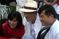 Seattle AIDS Walk, with Gov & Mrs Locke