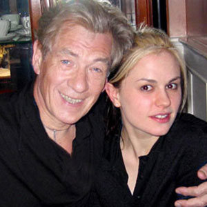 Ian McKellen and Anna Paquin