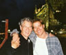 With Brendan Fraser on the set of MUMMY 2 in London