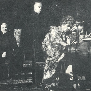 1974, DR FAUSTUS: In Faustus study  