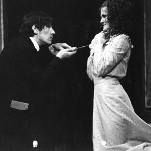 1974, 'TIS PITY SHE'S A WHORE (Wimbledon): Ian McKellen and Paola Dionisotti  - Photo by Martin Newcombe