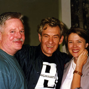 25 May 1997, Los Angeles: Armistead Maupin, Ian McKellen, Annette Bening