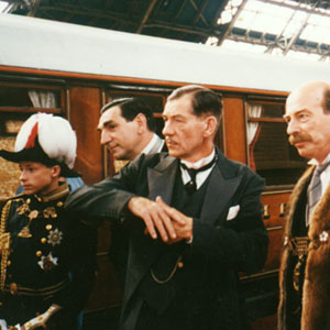 On location: Prince of Wales (Marco Williamson), Hastings (Jim Carter), Richard (Ian McKellen), Lord Mayor (Dennis Lill),