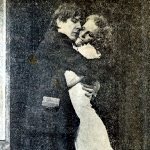 1974, 'TIS PITY SHE'S A WHORE (Wimbledon): Giovanni (Ian McKellen) and Annnabella (Paola Dionisotti)  