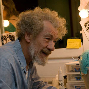 Make-up room, RSC Courtyard Theatre, Stratford, 26 April 2007