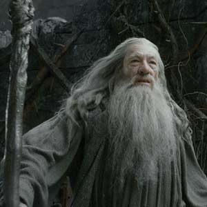 Gandalf the Grey (Ian McKellen) at Gol Dulgur in The Hobbit: The Desolation of Smaug
