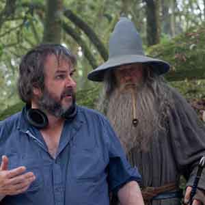 With Director Peter Jackson