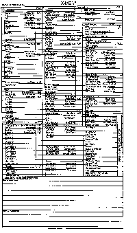 Reverse of Call Sheet for 26 August 1999 (location crew)