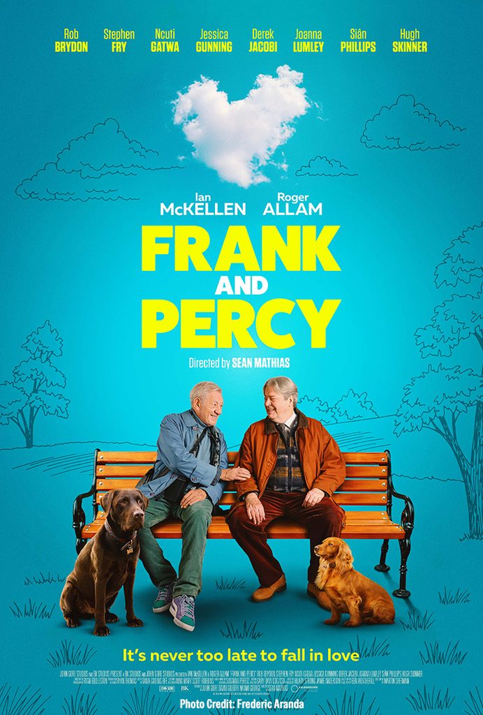 Movie poster for FRANK AND PERCY. Photo credit Frederic Aranda
